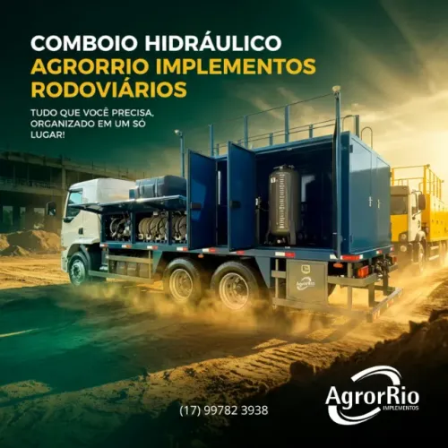 Fabricação de Comboios de Lubrificação - AgrorRio Implementos Mirassol - SP