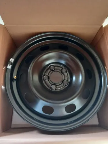Jogo de Roda Ferro Aro 16 Vw T-cross com calota original sem uso