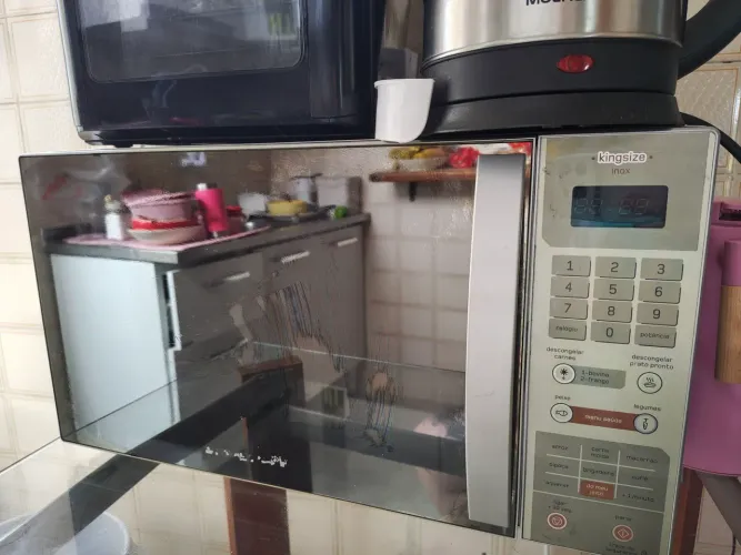 Microondas Brastemp King Size Inox