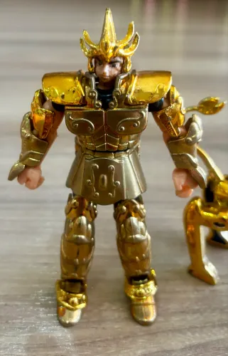 Cavaleiros do Zodíaco - Aiolia de Leão Bandai Vintage