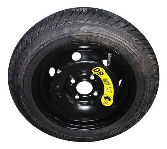 Estepe  175/65 Aro 15 Ford New Fiesta 1.6 Aut. 2015 Preta