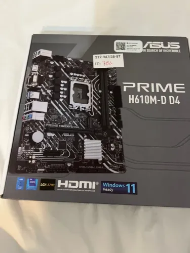 Placa mãe Asus Prime 610M-D D4