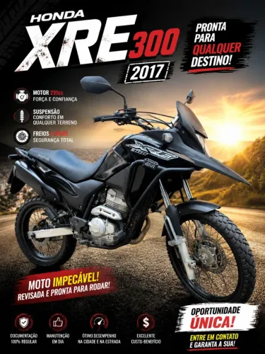 Xre 300 impecavel