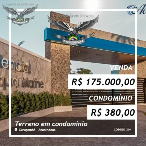 VENDO LOTE NO COND. ACQUA MARINE PARK