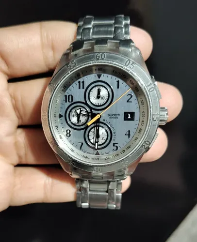 Relógio Swatch Swiss maquinário suíço