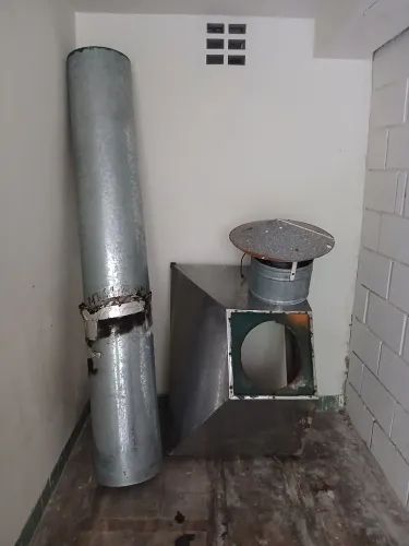Coifa industrial inox