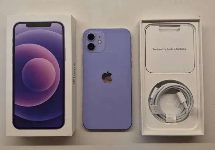 Apple iPhone 12 | Roxo | 64GB - Completo