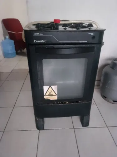 Fogão 4 bocas esmaltec automático