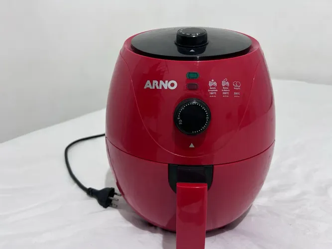 Air Fryer Fritadeira Elétrica  Arno Easy Fry Vermelha 3,2L 1100w