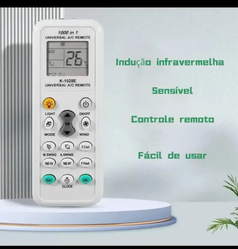 Controle universal de ar-condicionado 