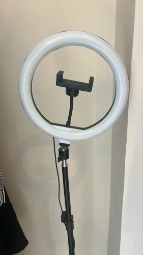 Ring light com tripé