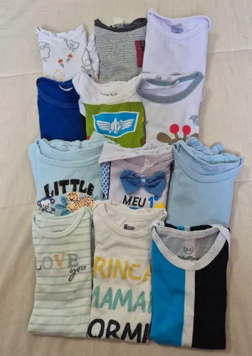 Body para bebê unissex 