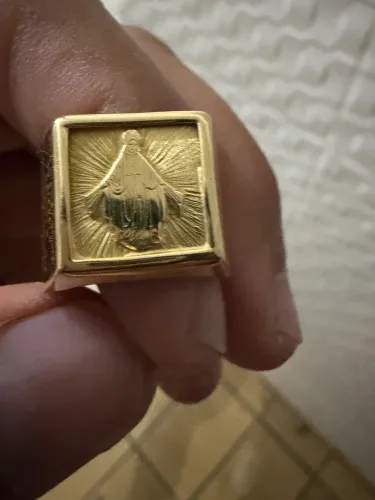 Anel de ouro 18k