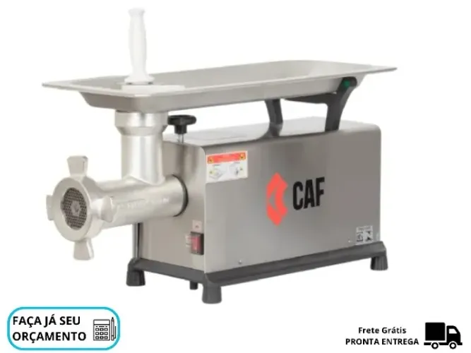 Moedor de Carne Boca 22 CAF Inox Novo