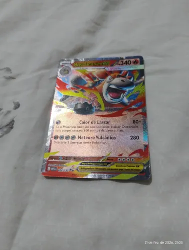 Cartas pokémon Mega Camerupt Ex