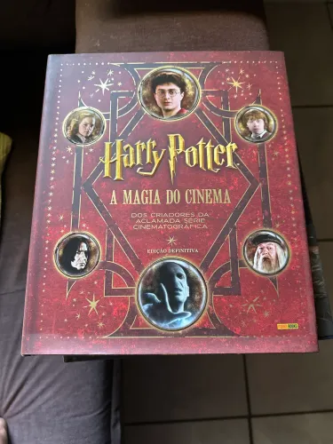 Livro Harry Potter A Magia do Cinema Edição Definitiva Capa Dura