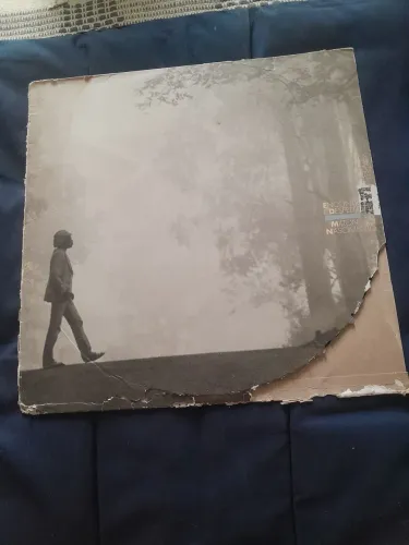 LP Vinil Milton Nascimento - Encontros e Despedidas (1985) - Capa c/ Detalhes