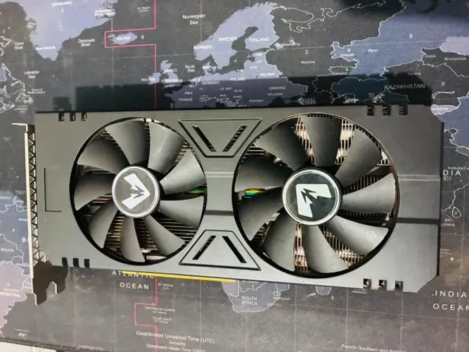 Placa de vídeo RX 590 8gb Dual Fan - Até 12x de 57,92