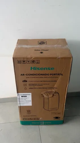 Ar condicionado Portátil 12mil btus 127v Hisense