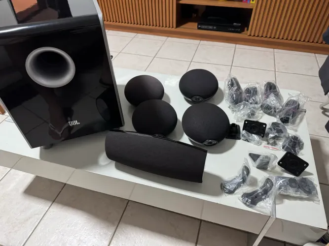 JBL Home Theater CS480 + CS80SUB Completo