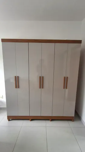 Guarda Roupa 100% MDF Off-White