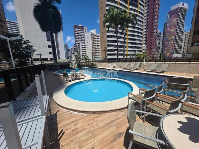 Apartamento com 3 dormitórios à venda, 110 m² por R$ 1.402.604,00 - Meireles - Fortaleza/C