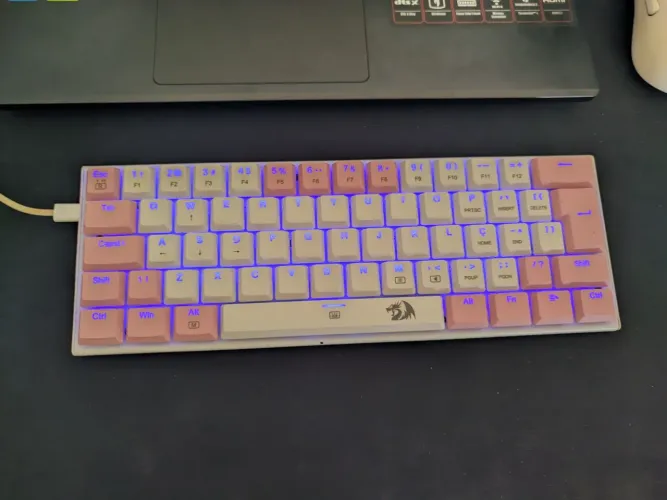Teclado redragon fizz rgb