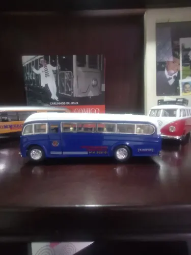Miniatura Colecionável- Ônibus Clássico Inglês Bedford OB Bus 1:32 - Western National