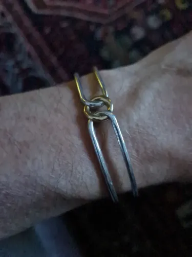 Pulseira mista 750/925 unissex Vivara