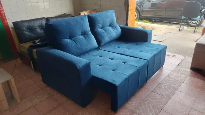 Sofá retrátil novo direto de fábrica