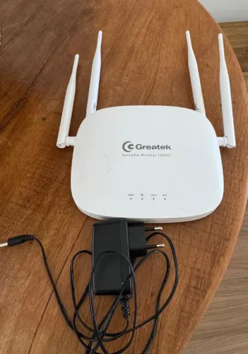 Roteador Greatek AC1200 dual band, 4 antenas