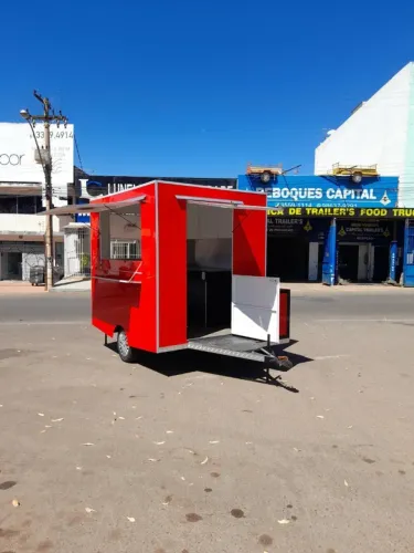 Trailer para Venda de Espetinho - Estrutura Reforçada