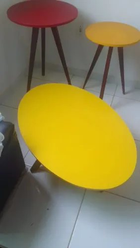 Kit bancadas grande e média mais centro de sala 