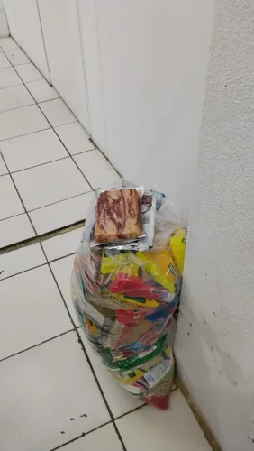 Cesta básica com charque!