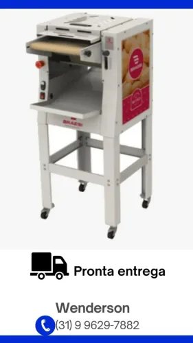 Modeladora de Pão Braesi 35cm Nova