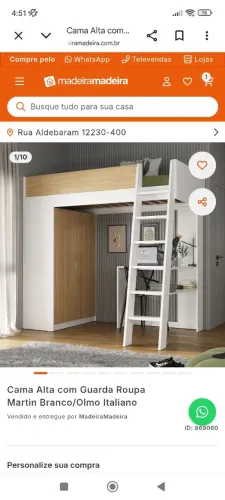 Cama solteiro