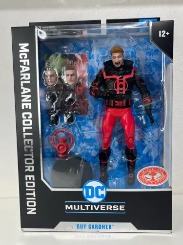 Guy Gardner Lanterna Vermelho DC Multiverse Mcfarlane Toys LACRADO