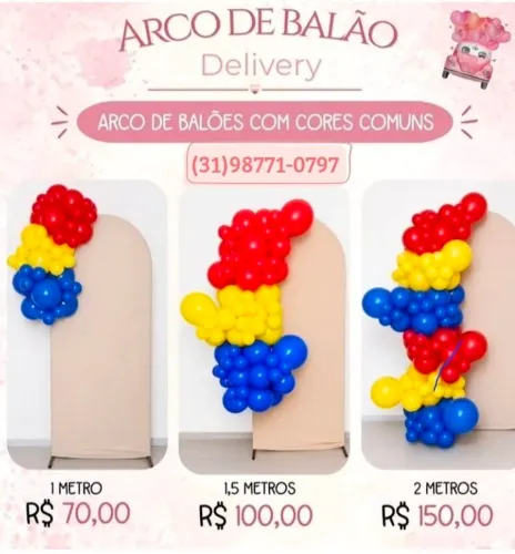 Arco de balões