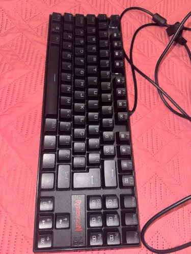 Teclado Mecânico Gamer Redragon Kumara K552 TKL 87 Teclas USB
