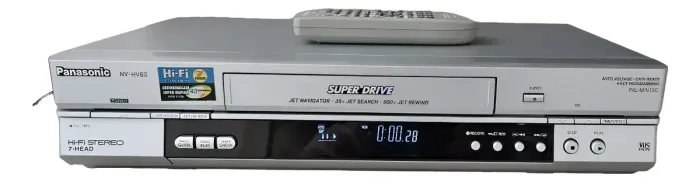 video cassete panasonic 7 cabeças hifi estereo