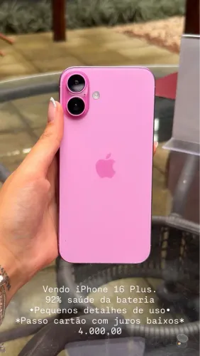 iphone 16 Plus rosa 