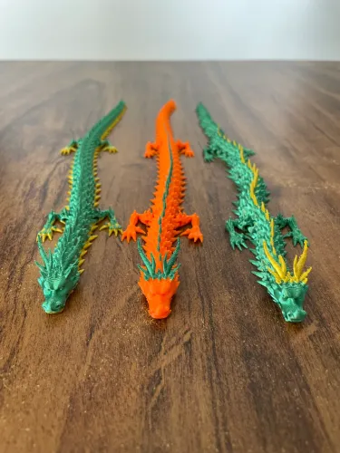 Dragão articulado 30cm