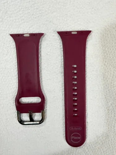 Pulseira Silicone Apple Watch 38/40mm iPlace - Cor Vinho / Bordô