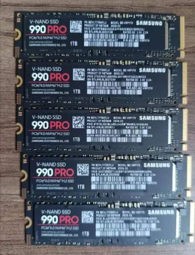 Nvme 1tb Samsung 990 Pro v-nand 10x sem juros