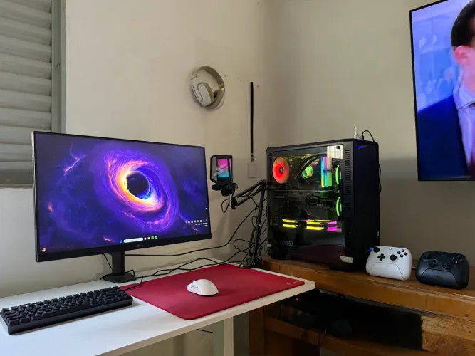 Pc gamer completo Ryzen 5 5600 + rx6650 xt
