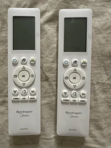 Controles SPRINGER midea inveter NOVO 