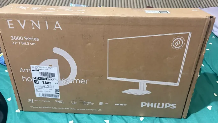 Monitor Gamer Philips Evnia 27 144hz -NOVO