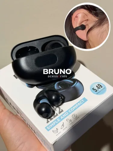 Fone Bluetooth sem fio Corrida Estilo Brinco