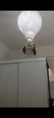 Luminária balão quarto de bebê
