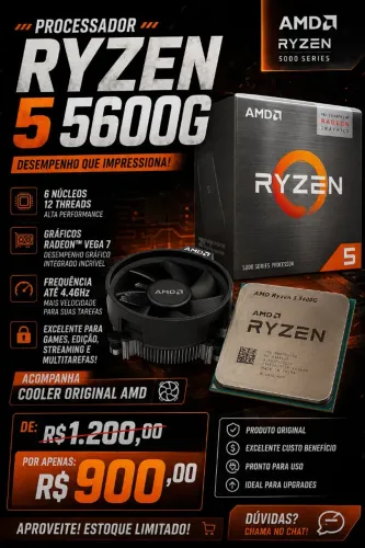 Ryzen 5 5600g - processador